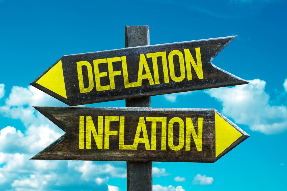 deflation inflation Deutsche Bank