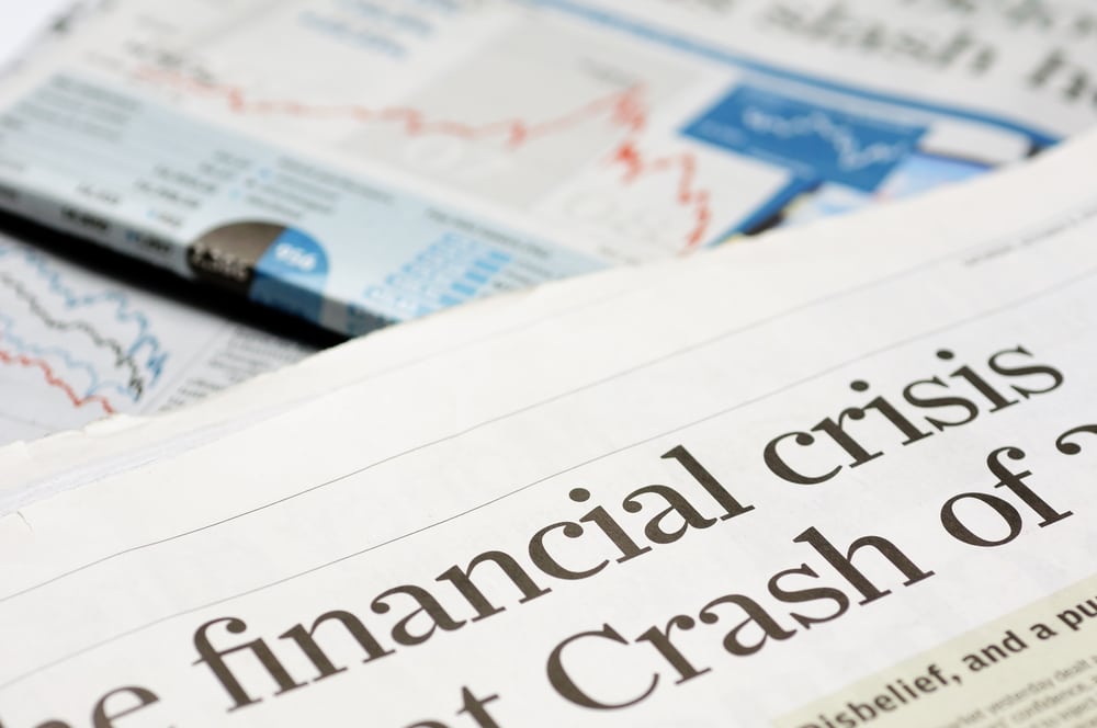 Crise financière - krach - presse