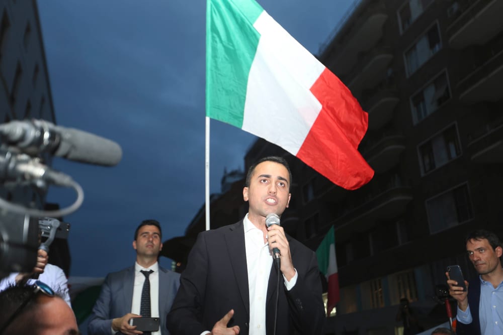 Luigi Di Maio - mouvement 5 étoiles -Italie