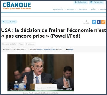 USA - Powell - Fed - cBanque