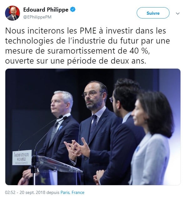Edouard Philippe - PME - investissement 