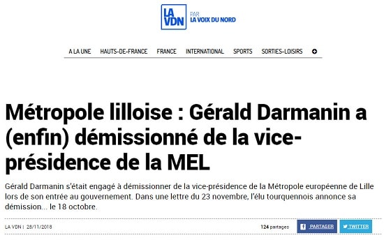 Gérald Darmanin - Lille