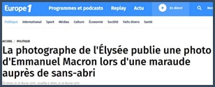 Macron - sans-abri