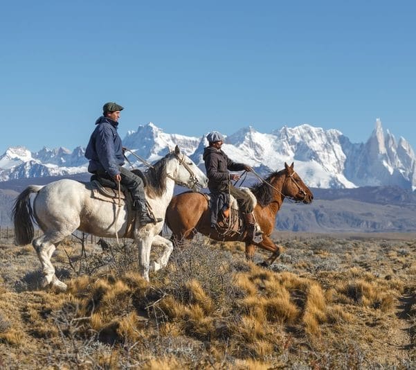 gauchos devant mont fitz roy