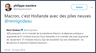 Philippe Manière : Macron c'est Hollande avec des piles neuves