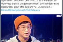 Tweet JSF La solution à la crise en France